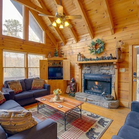 Smoky Mountains Cabin With Hot Tub, Deck And Views! Sevierville Exterior foto