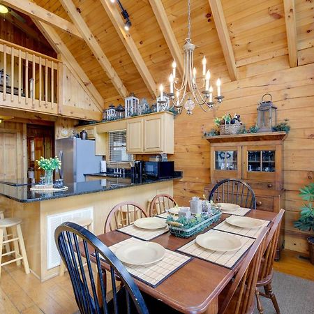 Smoky Mountains Cabin With Hot Tub, Deck And Views! Sevierville Exterior foto