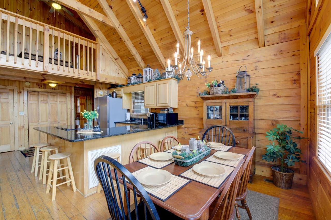 Smoky Mountains Cabin With Hot Tub, Deck And Views! Sevierville Exterior foto