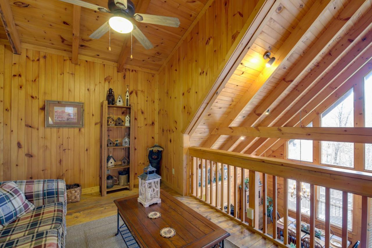 Smoky Mountains Cabin With Hot Tub, Deck And Views! Sevierville Exterior foto