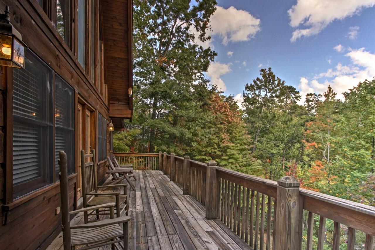 Smoky Mountains Cabin With Hot Tub, Deck And Views! Sevierville Exterior foto