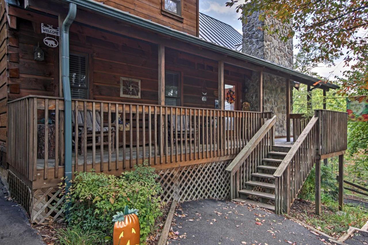 Smoky Mountains Cabin With Hot Tub, Deck And Views! Sevierville Exterior foto