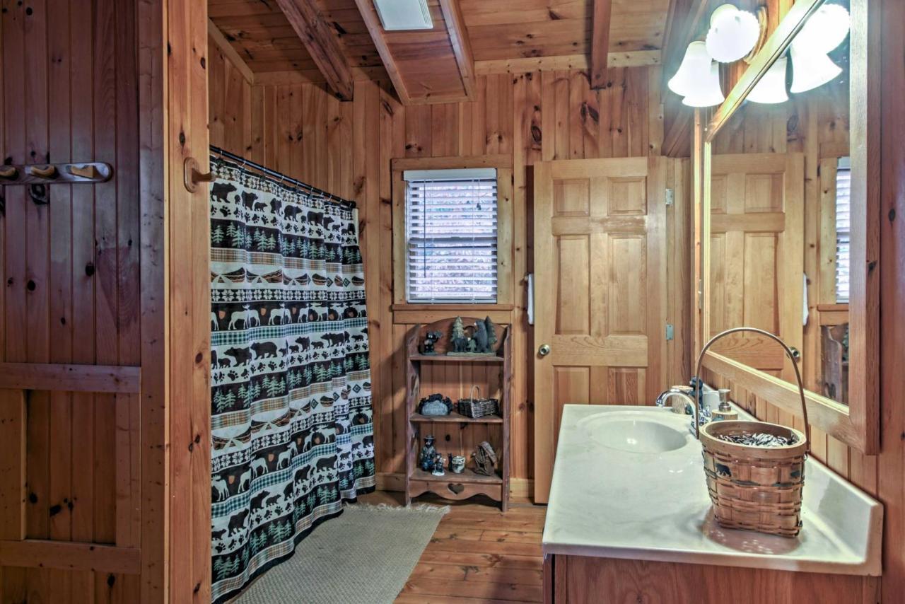 Smoky Mountains Cabin With Hot Tub, Deck And Views! Sevierville Exterior foto